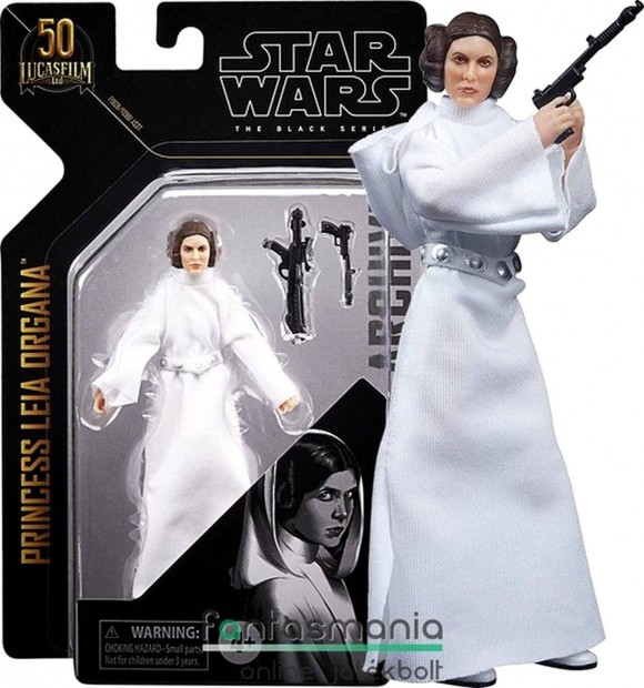 Star Wars figura 16-18 cm Black Series Archive Princess Leia Organa