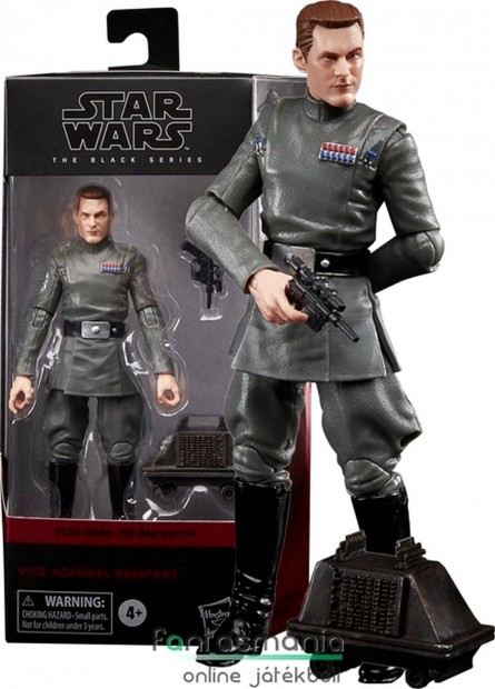 Star Wars figura 16-18 cm-es Black Series Vice Admiral Rampart