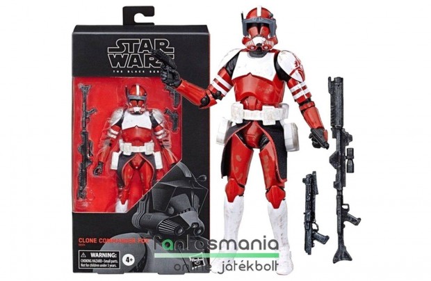 Star Wars figura 16-18cm-es Black Series Clone Commander Fox