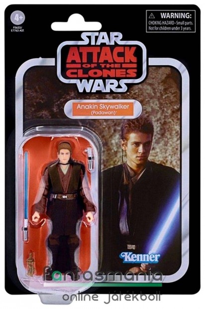 Star Wars figura Black Series 10 cm Anakin Skywalker figura Episode 2
