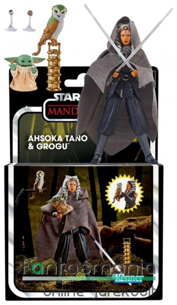 Star Wars figura Black Series 10 cm Ashoka Tano and Grogu