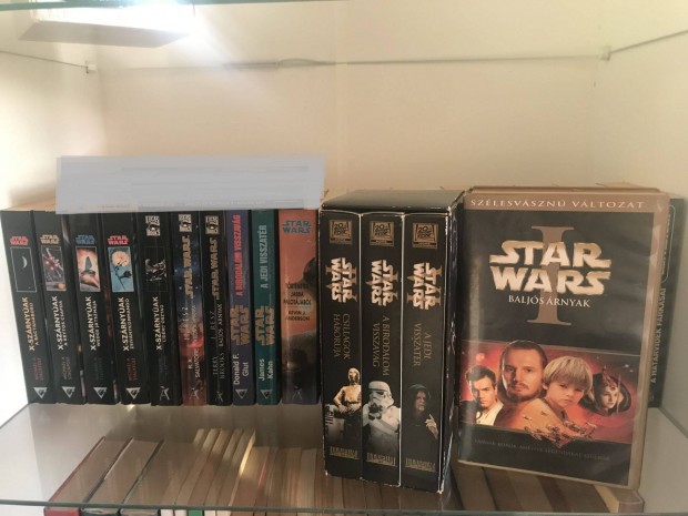 Star Wars knyvek, VHS kazettk s A1-es mret poszter