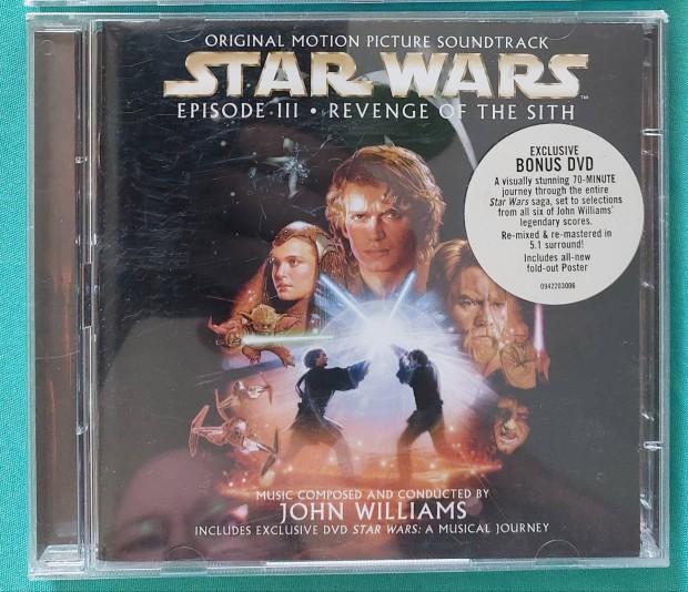 Star Wars original soundtack +DVD