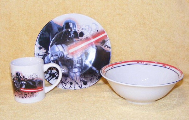 Star Wars porceln reggelizszett