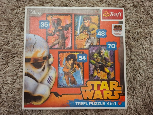 Star Wars puzzle 4 az 1 ben kirakó