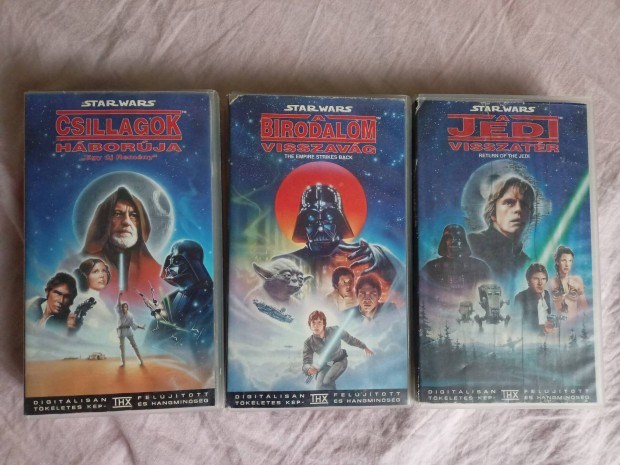 Star Wars trilgia VHS Elad