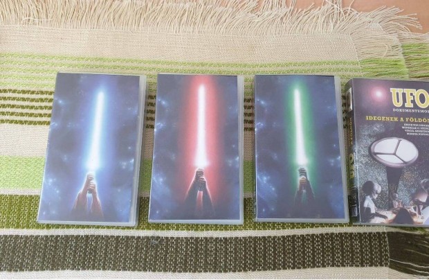 Star Wars trilgia VHS kazetta elad