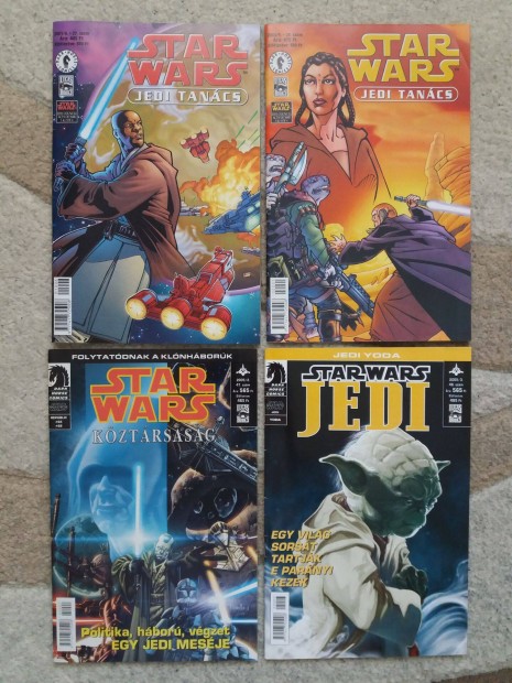 Star Wars vol 1. 27,28,47,48. szm (Jedi Tancs,Kztrsasg,Jedi Yoda)
