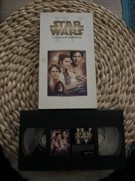 Star  wars 4 vhs.  