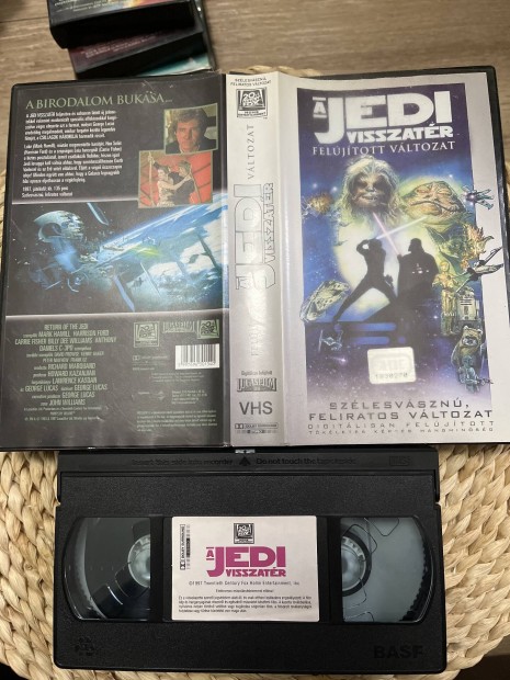 Star  wars a jedi visszatr vhs