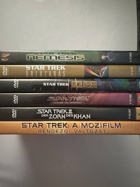 Star trek 1,2,5,8,9,10rsz dvd