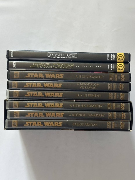 Star wars 1-7-ig s a Zsivny egyes dvd