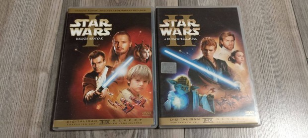 Star wars I-II. dvd