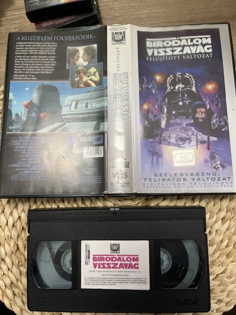 Star wars a birodalom visszavg vhs