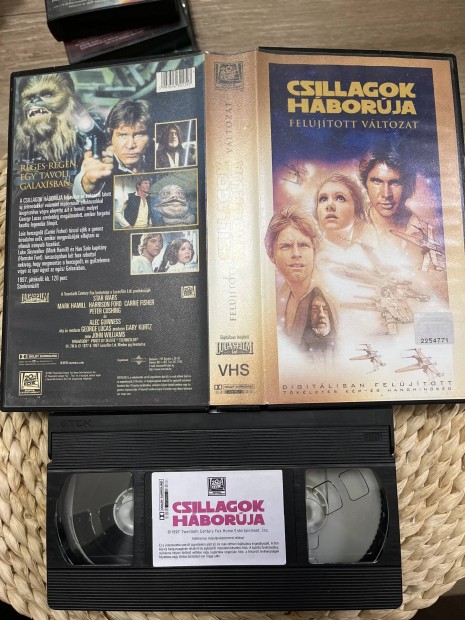 Star wars csillagok hborja vhs