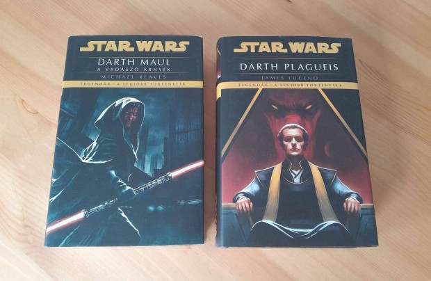 Star wars könyv darth maul + darth plagueis egybe