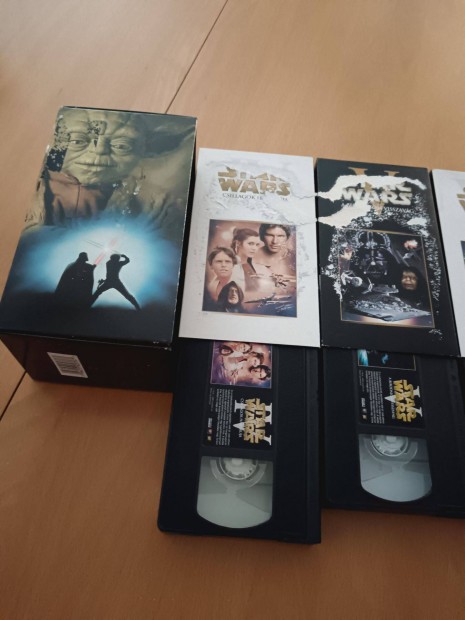 Star wars videokazetta trilgia + bbel torony egyben el 9ad