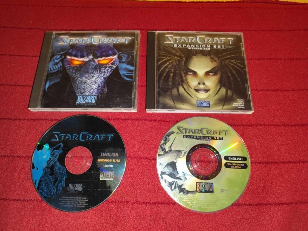 Starcraft and Starcraft Brood War Expansion Set
