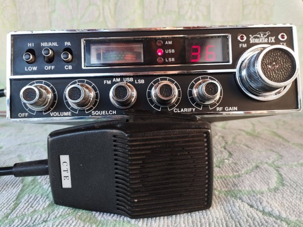 Starker 9-es cb rdi 18 watt j mikrofon