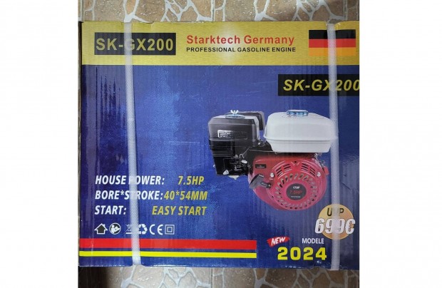 Starktech 4tem benzines talpas stabil motor 7,5LE / 196cm3