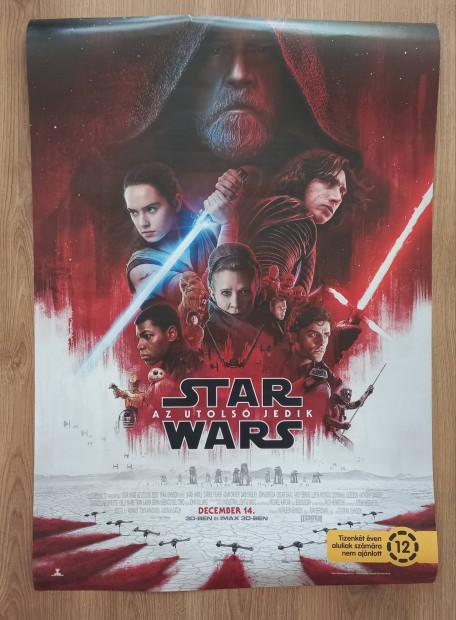 Starwars Utols Jedik mozi plakt