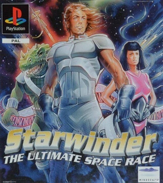 Starwinder The Ultimate Space Race, Boxed PS1 jtk
