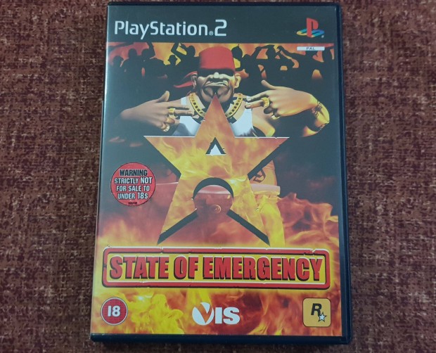 State of Emergency Playstation 2 eredeti lemez ( 3500 Ft )
