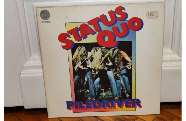 Status Quo - Piledriver LP 1973. Germany Gatefold