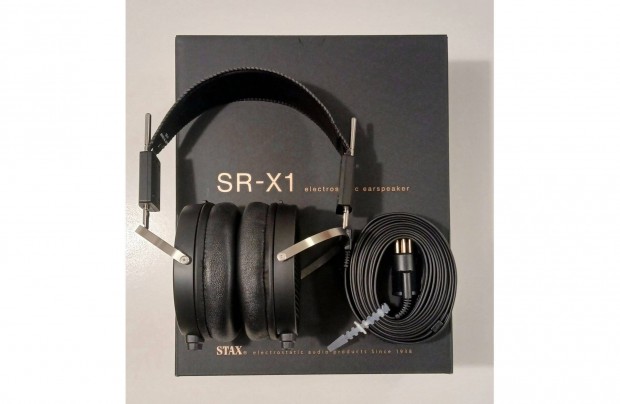 Stax SR-X1 elektrosztatikus fejhallgat s SRD-X Pro erst