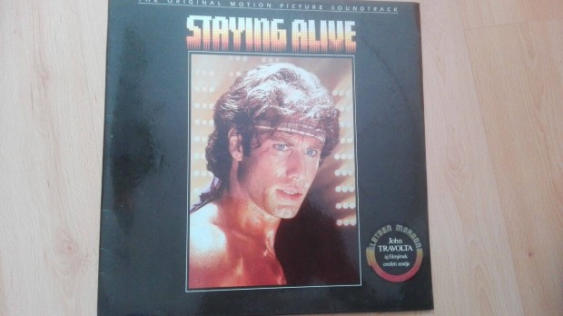 Staying Alive John Travolta bakelit lemez