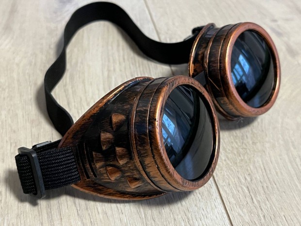 Steampunk napszemüveg retro ghostpunk stílus motoros motorkerékpár Új