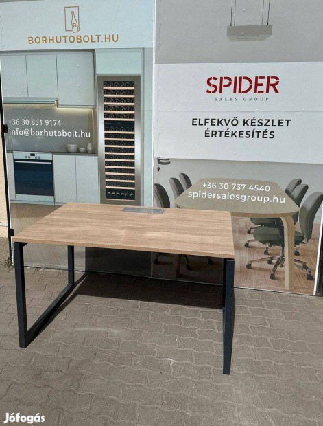 Steelcase rasztal, 130x80 cm, tlgy szn - hasznlt asztal