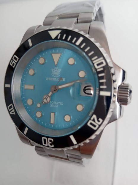 Steeldive Submariner Turquoise (trkiz) Automata Watch