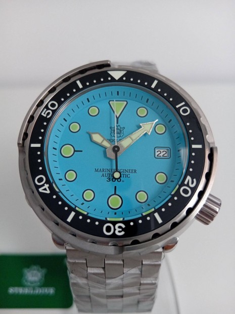 Steeldive Tuna Turquoise /trkiz/ Automatic diving watch