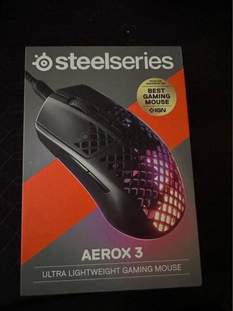 Steelseries Aerox 3 Vezetkes Gaming egr