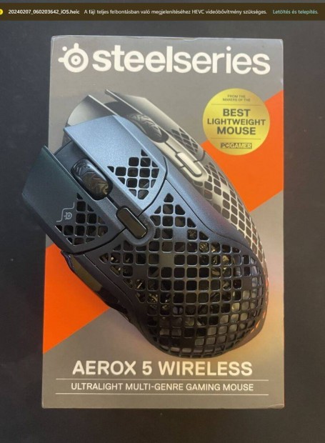 Steelseries Aerox 5 wireless