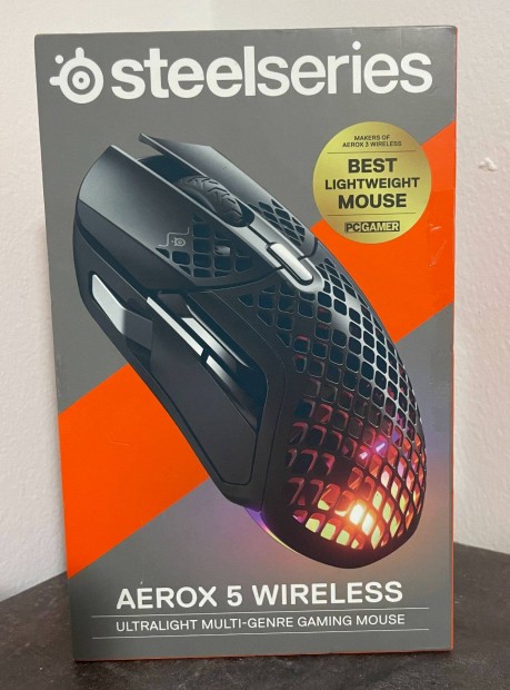 Steelseries Aerox 5 wireless fs Szmla+Garancia