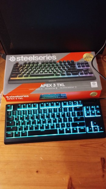 Steelseries Apex 3 Tkl RGB UK billentyzet