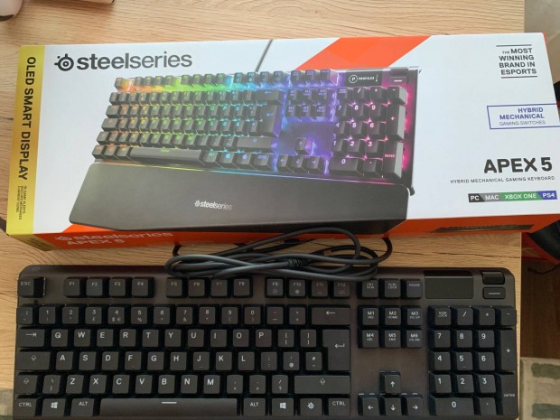 Steelseries Apex 5 - US jszer billentyzet elad!