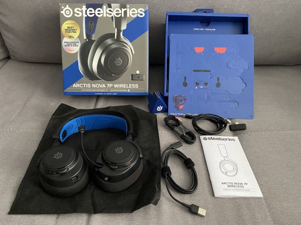 Steelseries Arctis Nova 7P vezetknlkli gamer fejhallgat headset