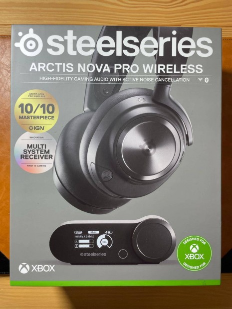 Steelseries Arctis Nova Pro Wireless / jszer / Szmla + Garancia