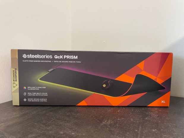 Steelseries Qck Prism gamer egrpad XL Szmla+Garancia