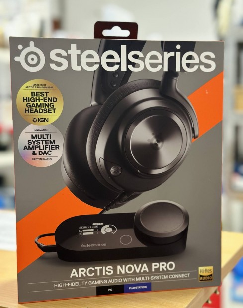 Steelseries arctis nova pro gamer fles