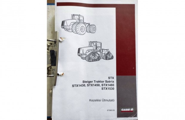 Steiger traktor szria STX 1430, 1450, 1480. 1530 kezelsi utasts