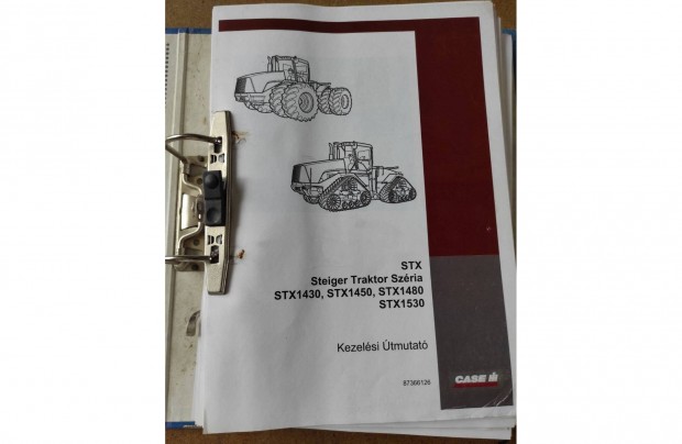 Steiger traktor szria STX 1430, 1450, 1480. 1530 kezelsi utasts