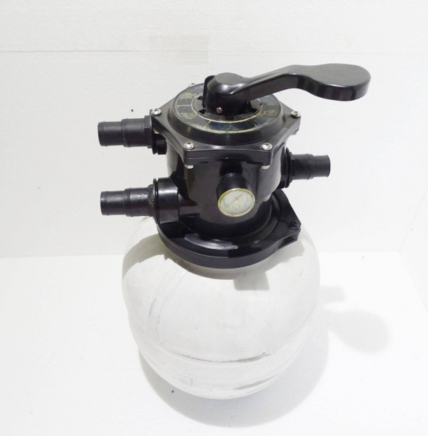 Steinbach medence homokszűrő tartály medence szűrő kb. 25 kg fehér