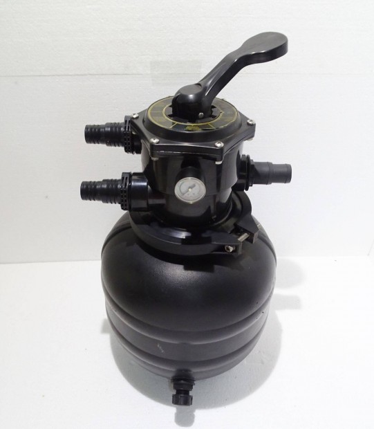 Steinbach medence homokszűrő tartály medence szűrő kb. 25 kg fekete