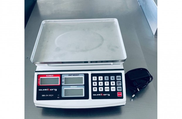 Steinberg darabszámláló mérleg 30 kg/1 g