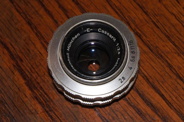 Steinheil Mnchen -E- Cassarit 2,8/45mm M39 objektv / B. Paxette