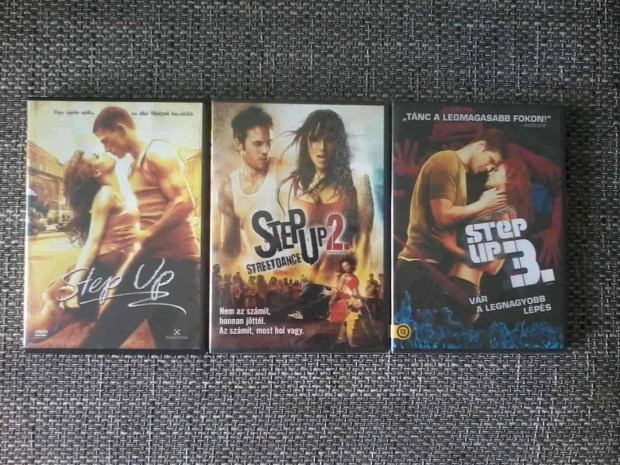 Step up 1-3 DVD Gyjtemny